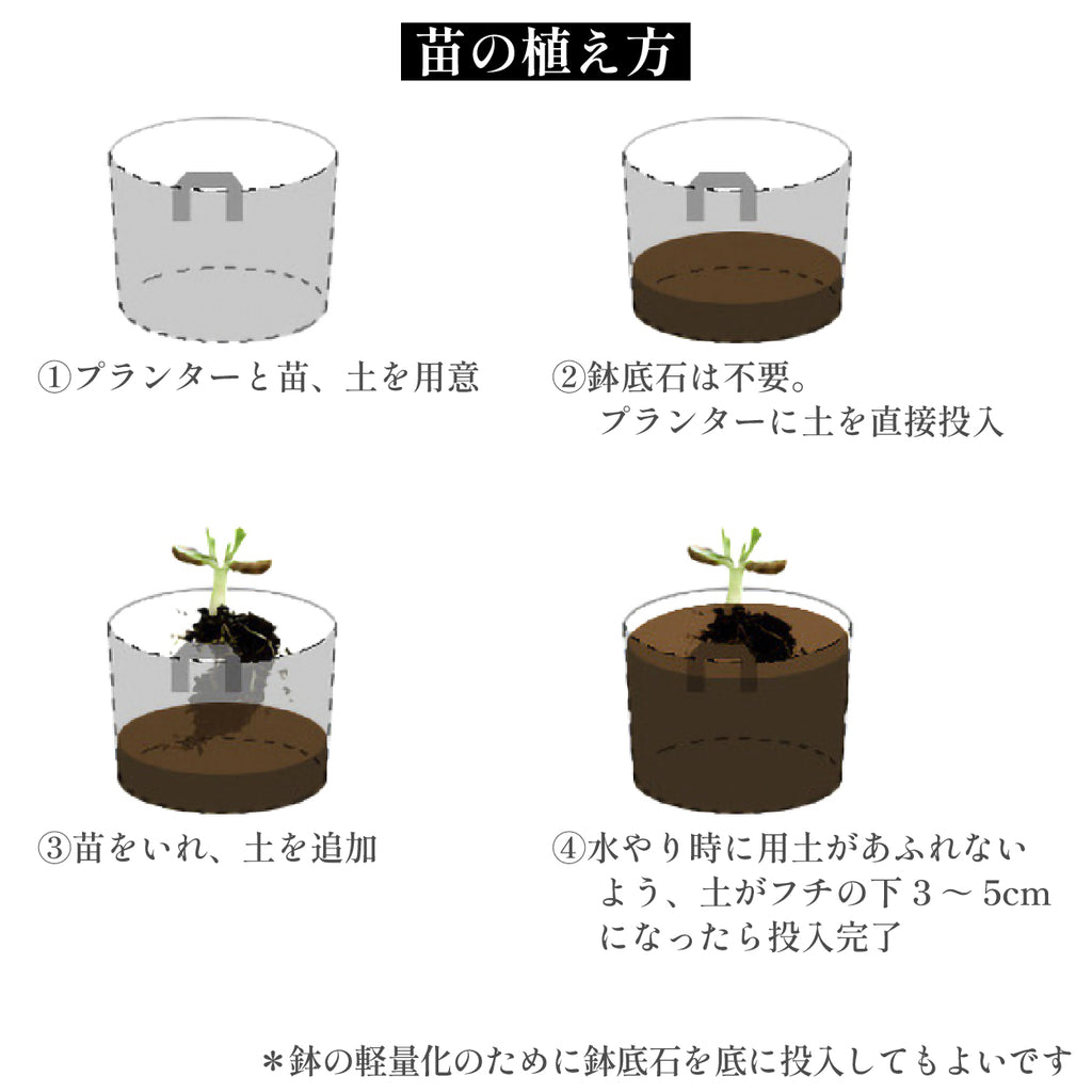 不織布プランター 12ガロン